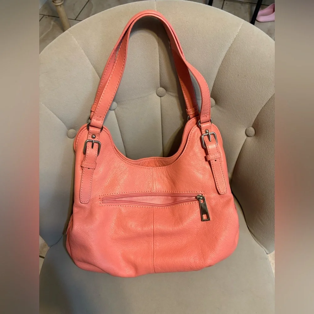 Audrey Brooke Coral Shoulder Bag